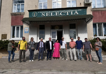 Vizita de studiu la institutul de cercetări agricole din Bălți