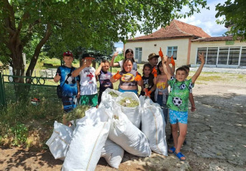 Acțiune de salubrizare comunitară în comuna Săseni